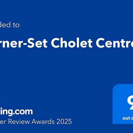 Corner-Set Cholet Centre Apartment Ngoại thất bức ảnh